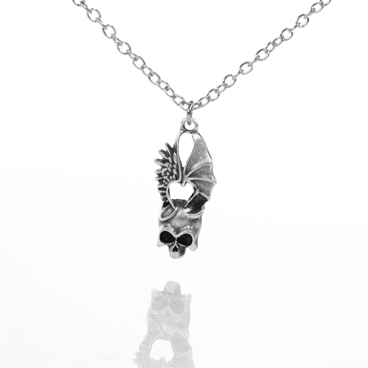 Skull But Necklace Kolye
