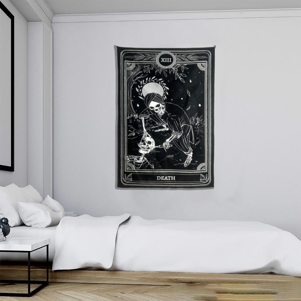 Tarot Death Duvar Halısı