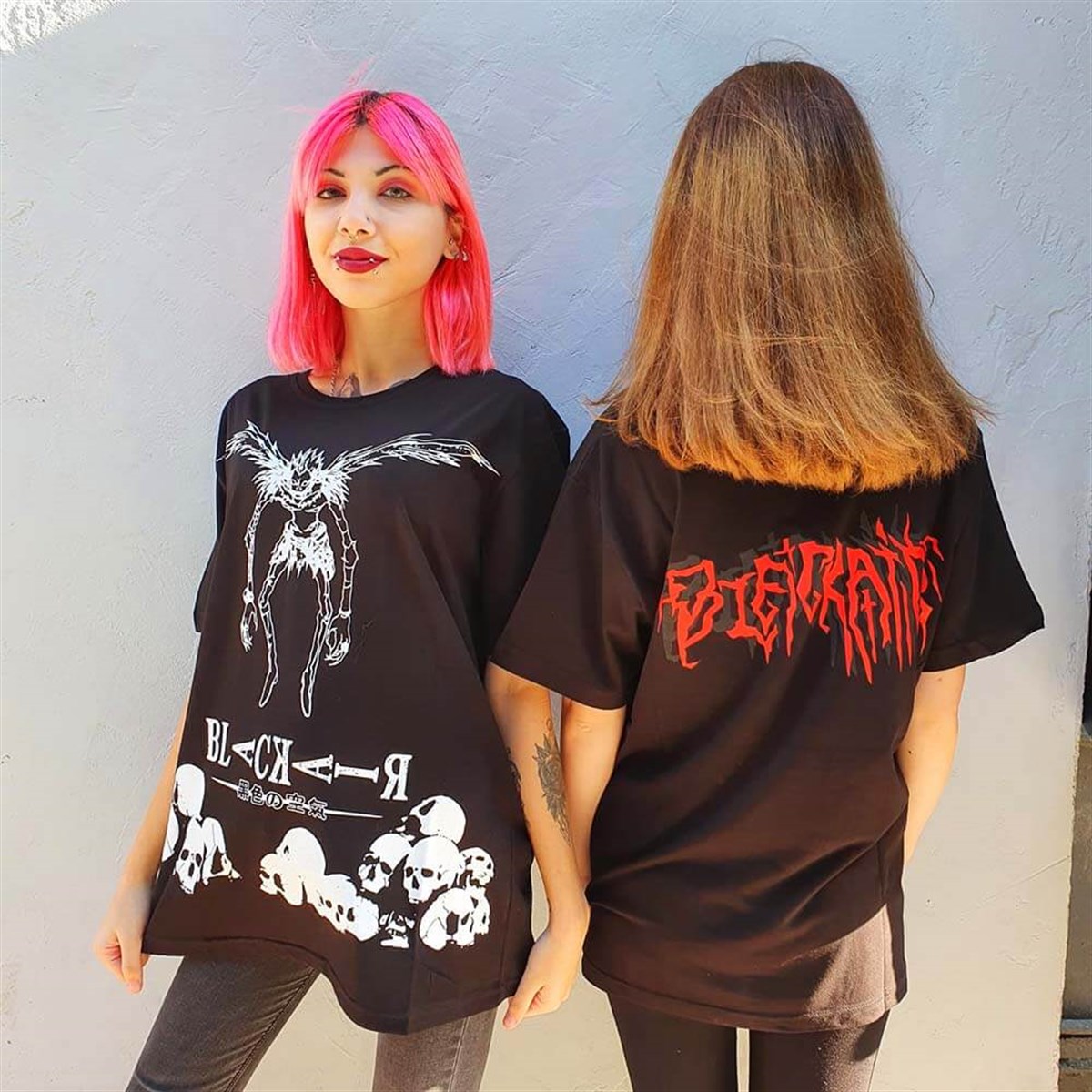 Touz Anime Death Note Ryuk Skull Unisex T-shirt