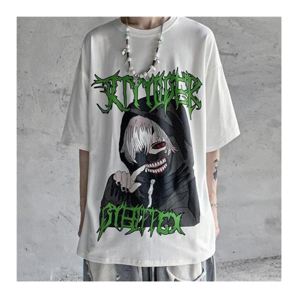 Touz Anime Tokyo Ghoul Unisex Oversize Kalıp T-shirt