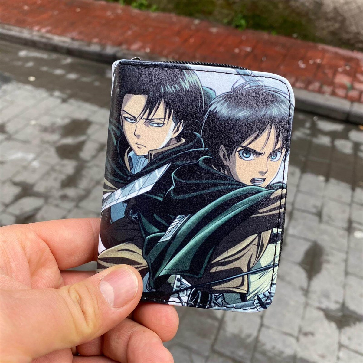 Touz Attack On Titan Shingeki No Kyojin Kısa Cüzdan