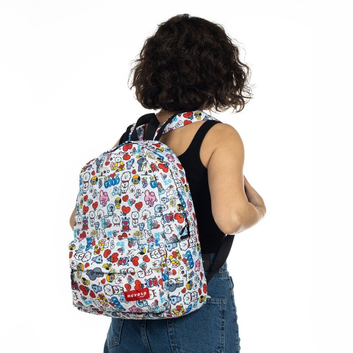 Touz BT21 Baskılı Sırt Çantası