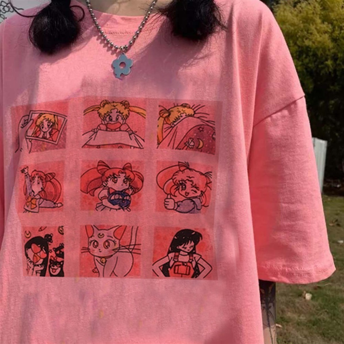 Touz Camisa Sailor Baskılı Unisex T-shirt