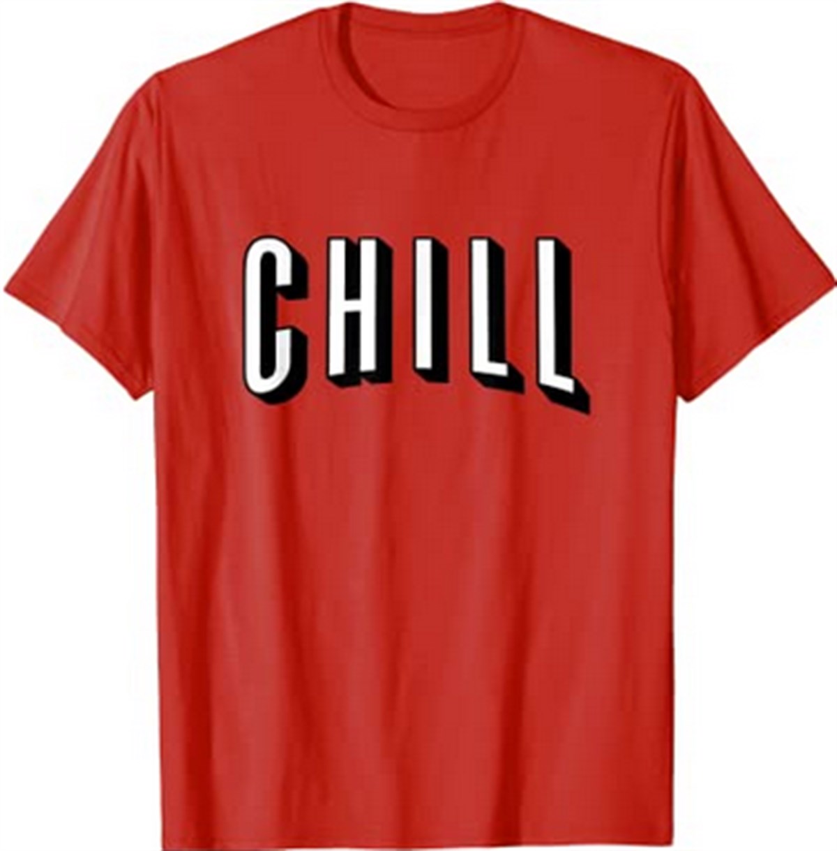 Touz Chill Baskılı Unisex T-shirt