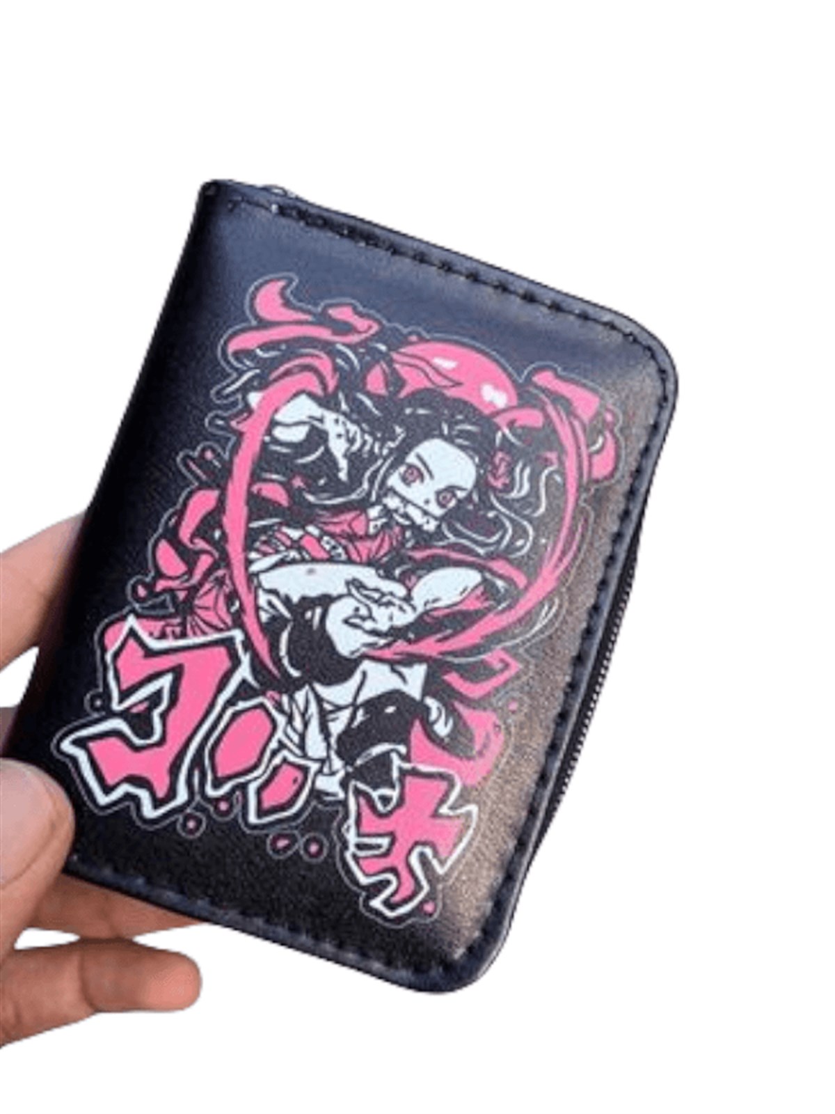 Touz Demon Slayer Tribal Pink Nezuko Cüzdan