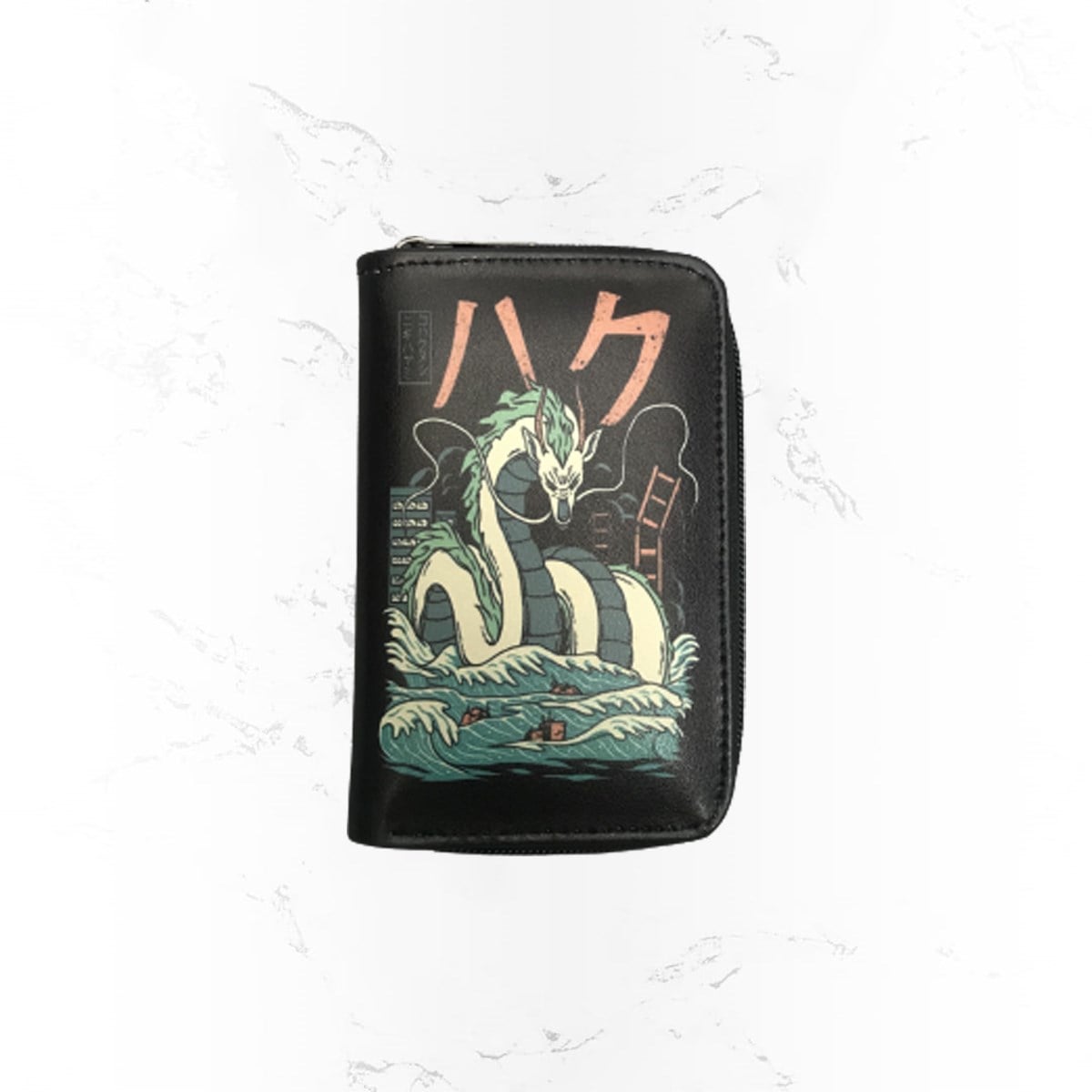 Touz Dragon Baskılı Cüzdan