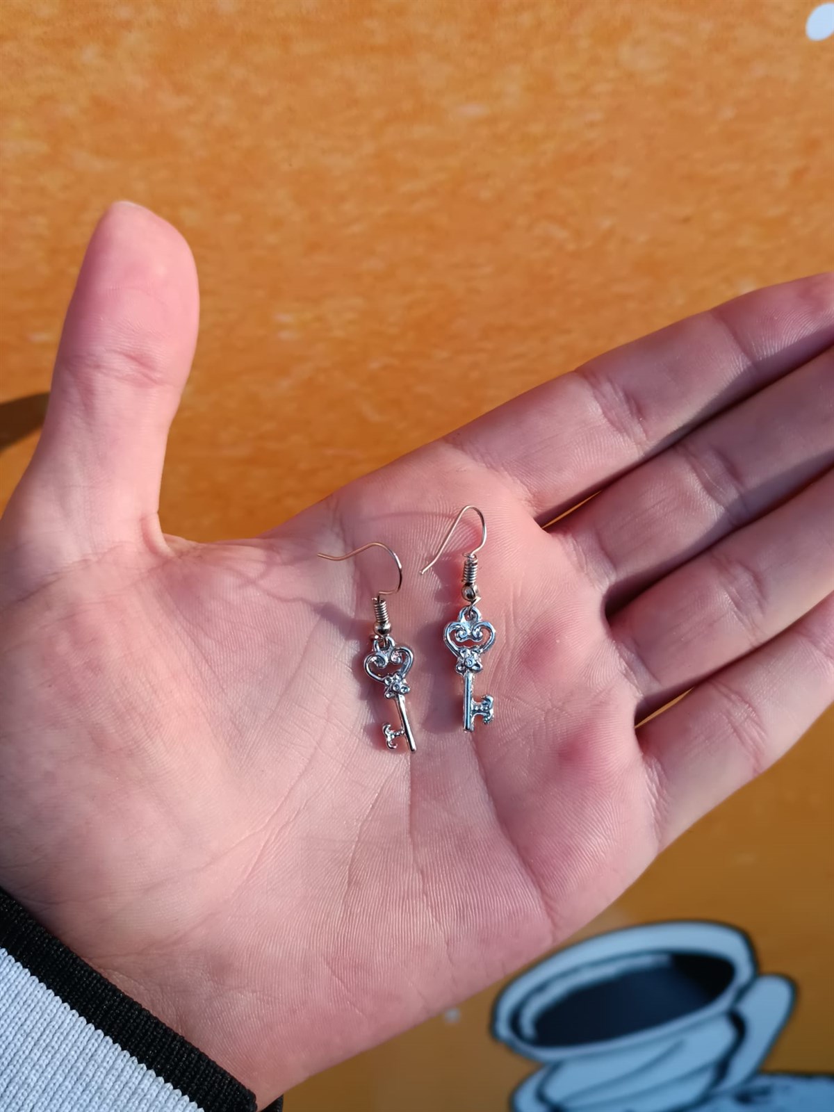 Touz Goth Key Çift Küpe