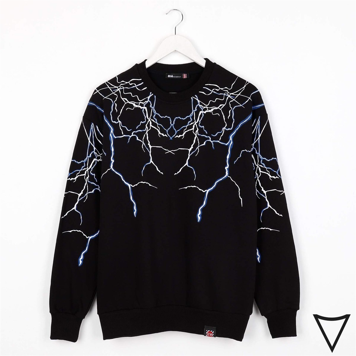 Touz Gothic Yıldırım Oversize Siyah Unisex