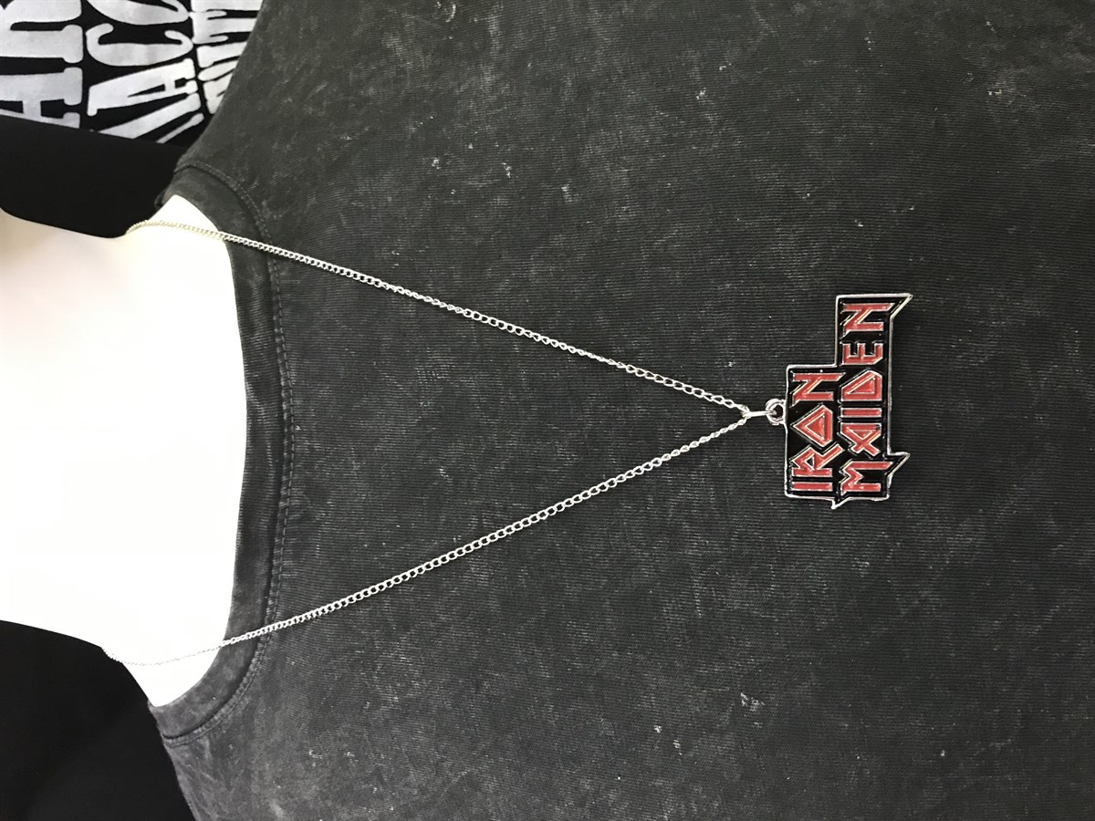Touz Iron Maiden Tasarım Kolye