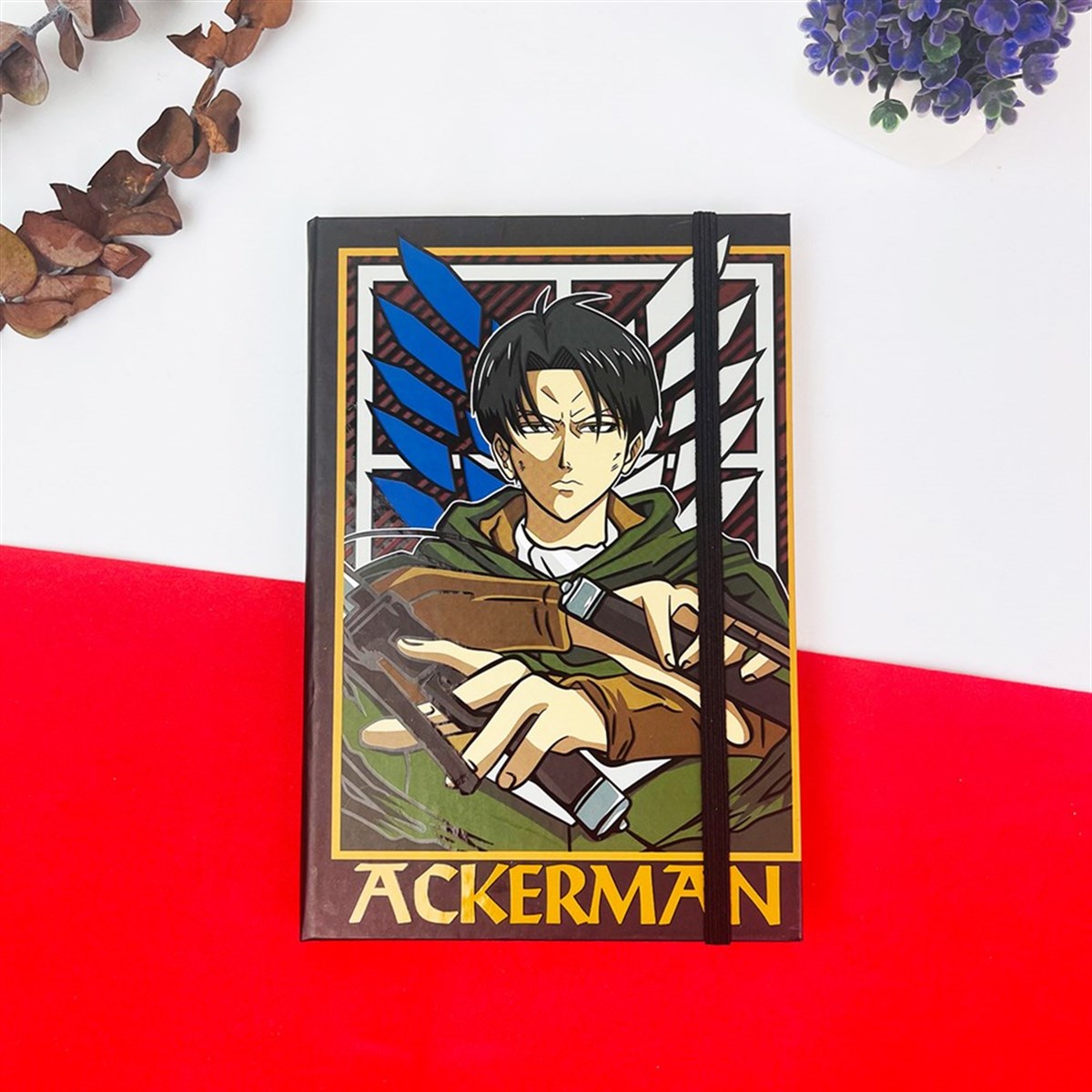 Touz Levi Ackerman Tasarımlı Lastikli Defter