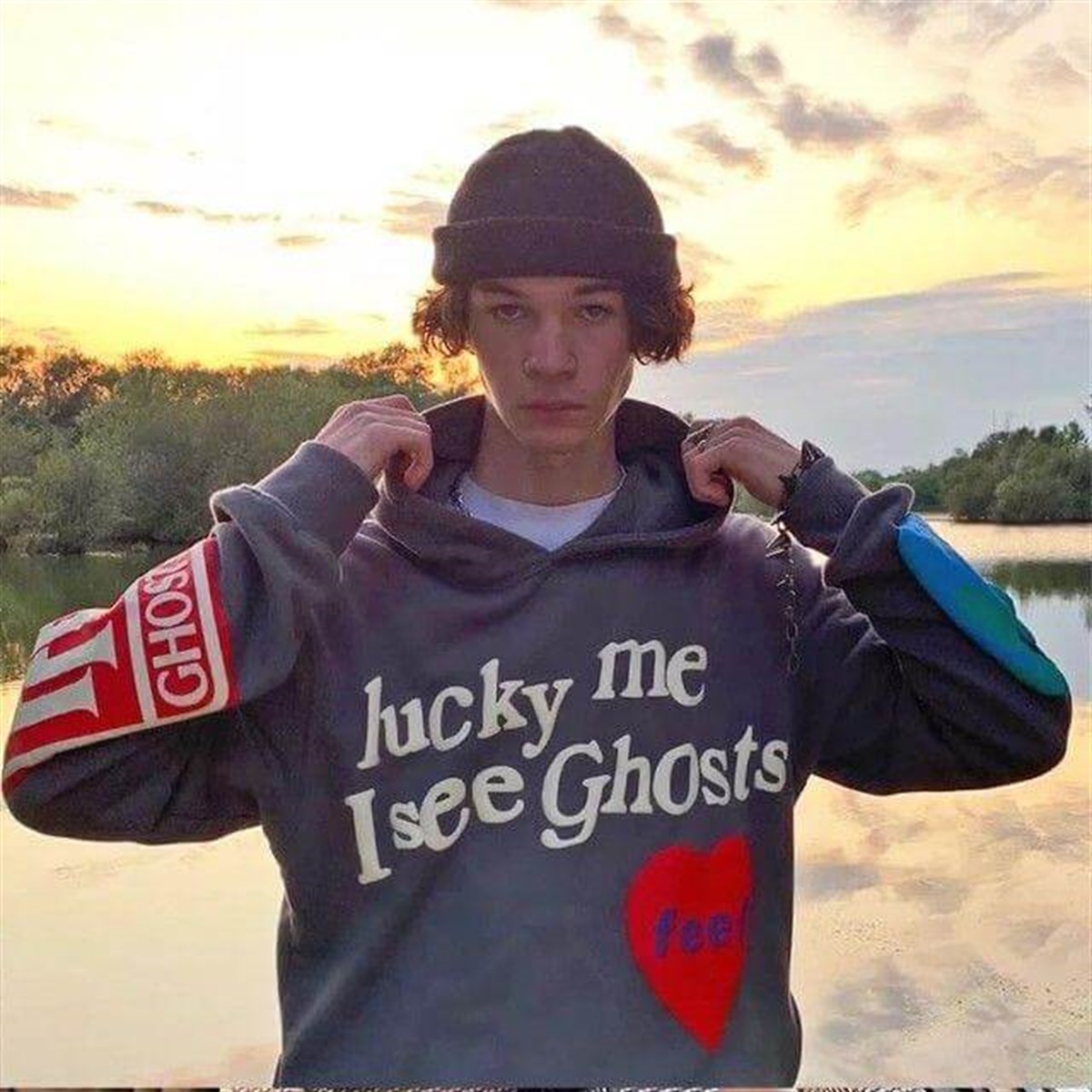 Touz Lucky Me Füme (Unisex) Kapşonlu