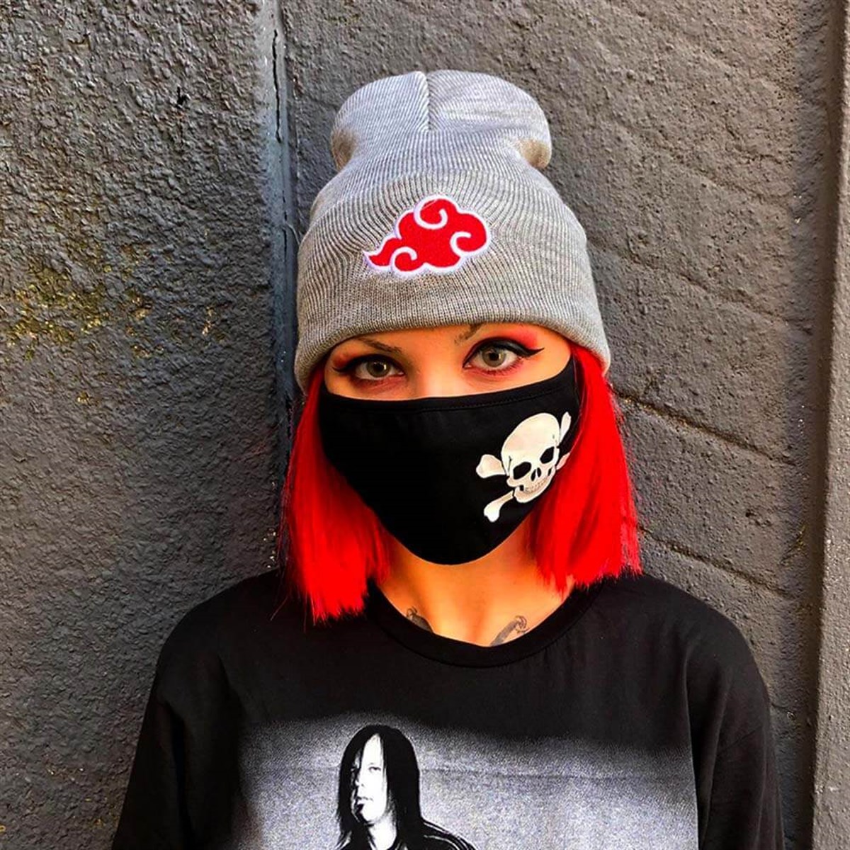 Touz Naruto Shippuden  Akatsuki Clouds Bere gri