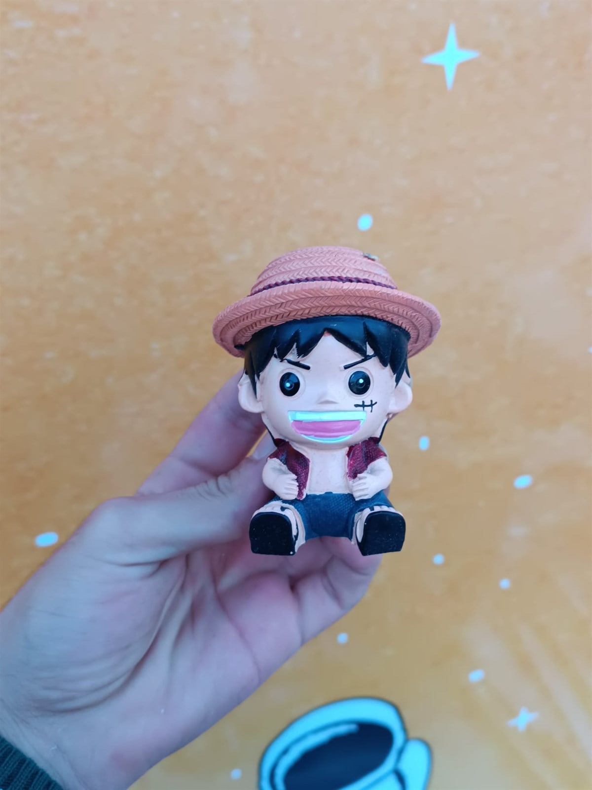 Touz One Piece Laughing Luffy Figür