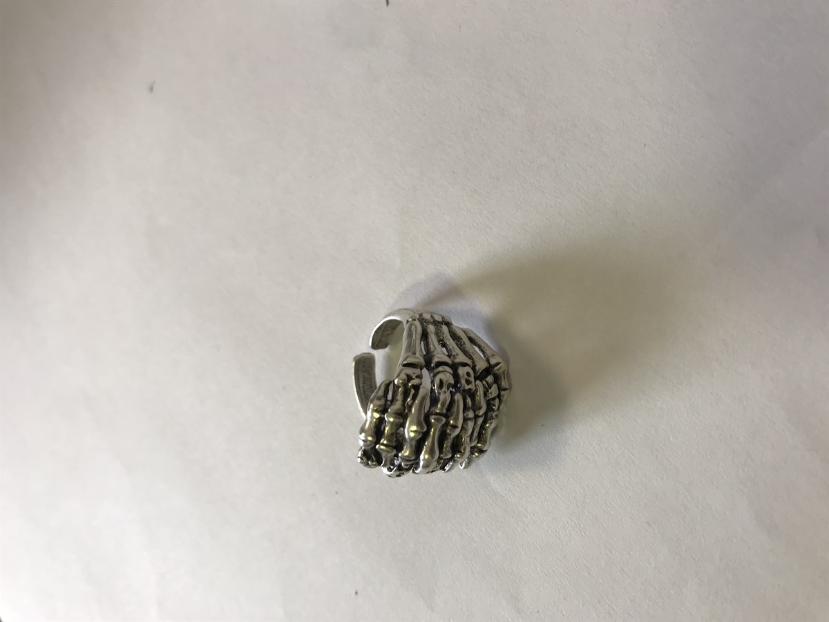 Touz Skeleton Hands Ayarlanabilir Yüzük