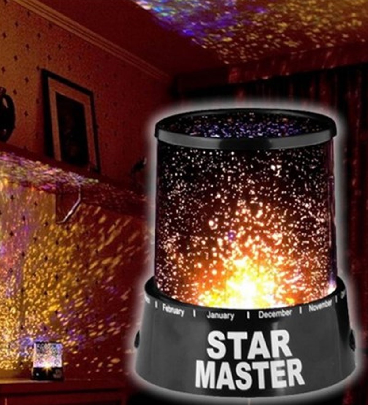Touz Star Master Yıldızlı Gece Lambası