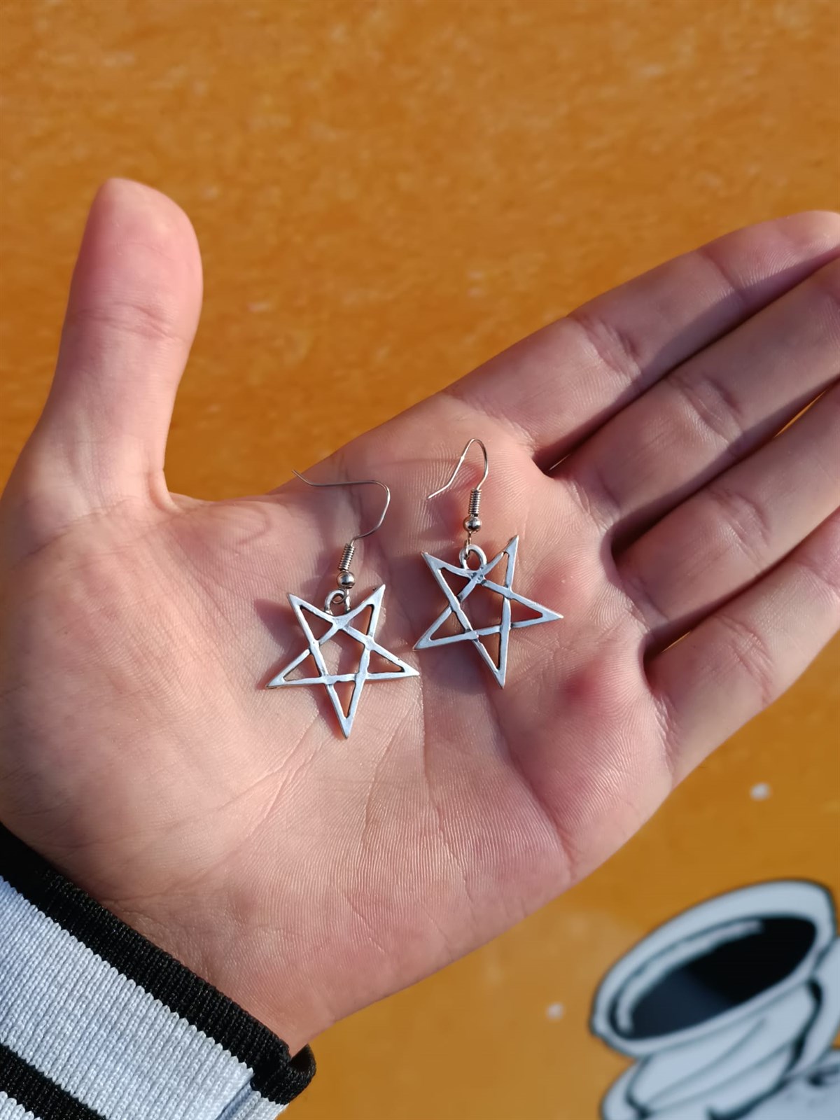Touz Star Yıldız Çift Küpe