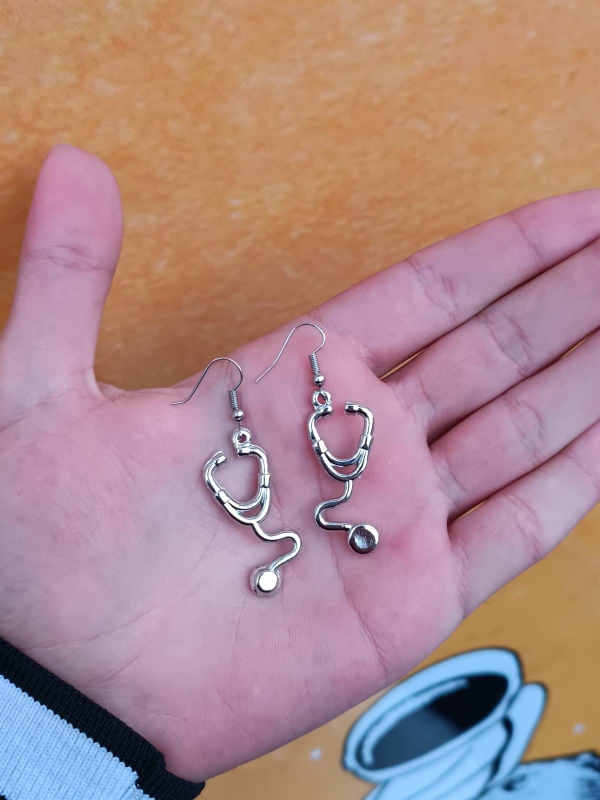 Touz Stethoscope Çift Küpe
