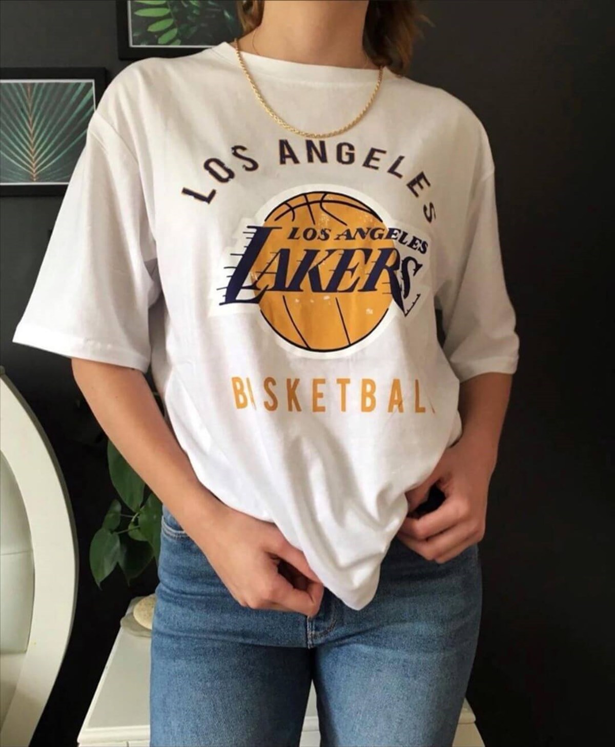 Unisex Lakers Oversize T-Shirt