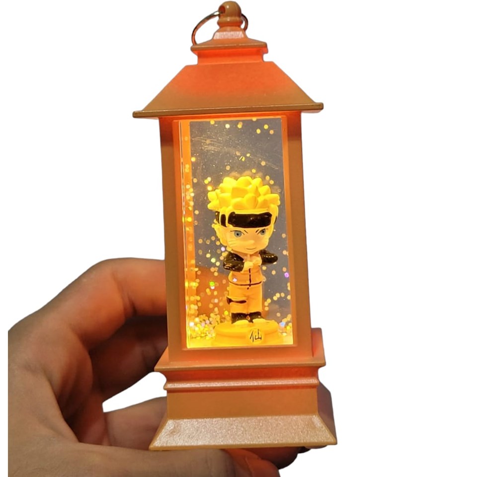 Uzumaki - Işıklı Naruto Figürlü Anime Feneri