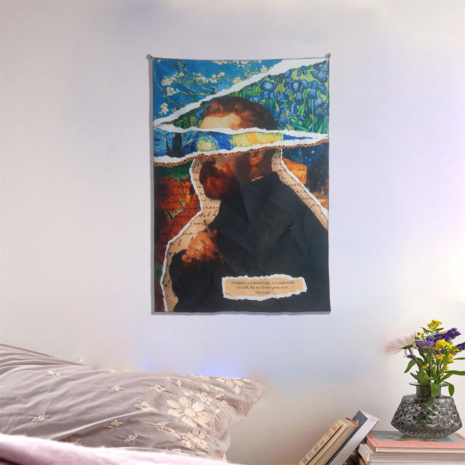 Van Gogh Duvar Halısı