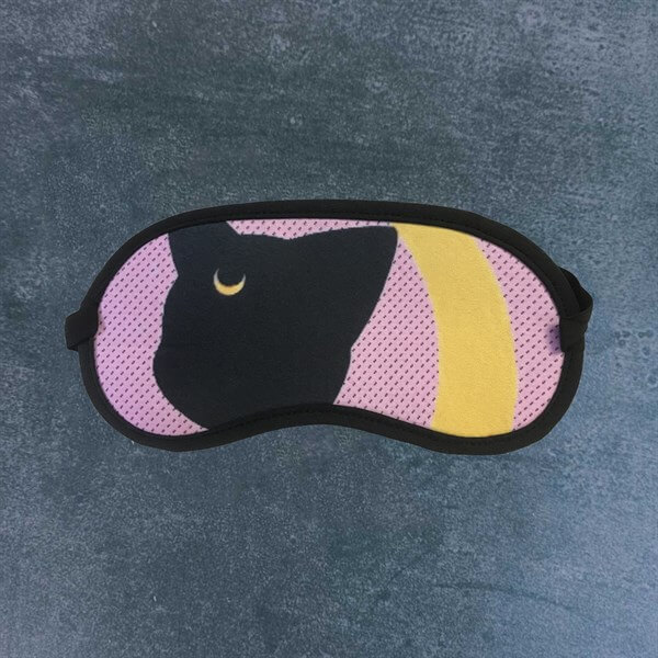 Cat Pattern Sleep Band Uyku Bandı