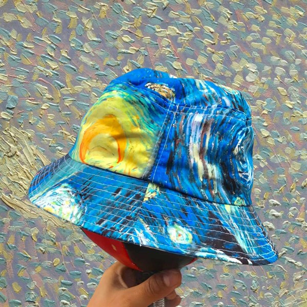 Starry Night Bucket Şapka