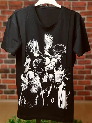Anime Heroes Unisex T shirt