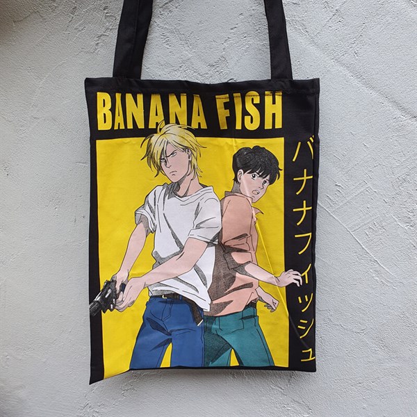 Touz Anime Banana Fish Eiji Unisex Bez Çanta
