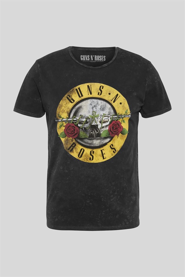 Yıkamalı Kumaş Guns N Roses Unisex T-Shirt