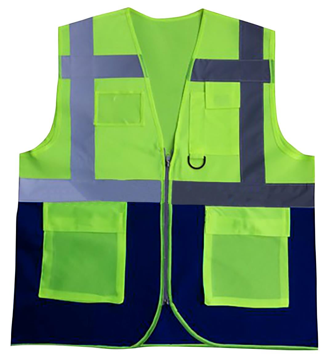 Kalant Reflektörlü Mühendis Yeleği (Sarı/Lacivert)