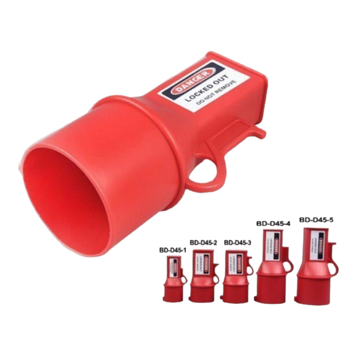 Safe Lock BD-D45-5 Fiş-Priz Kilidi 73mm (Su Geçirmez)
