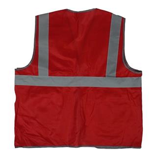 Kalant Reflektörlü Mühendis Yeleği (Kırmızı)