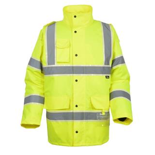 Vizwell WJK01 Oxford Reflektörlü Parka (Sarı)