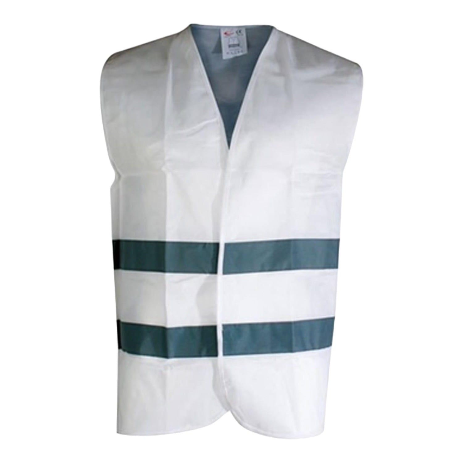 Kalant 2 Şeritli İkaz Yeleği (Beyaz)