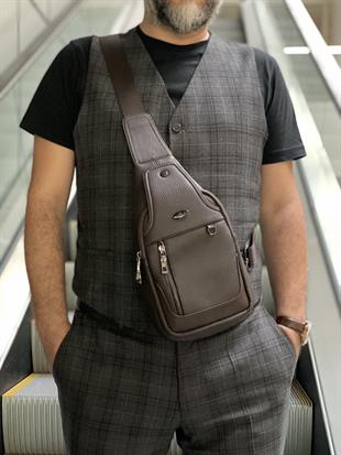 Erkek Tek Omuz Askılı Göğüs - Sırt Çantası, Body Bag