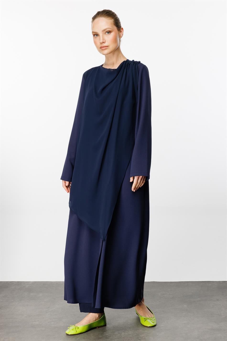 Engel Atmungsaktiv Woven Stoff Chiffon Detaillierte Ferace Schwierig, Ober-Körper Falten Garni Custom Cap-Laci