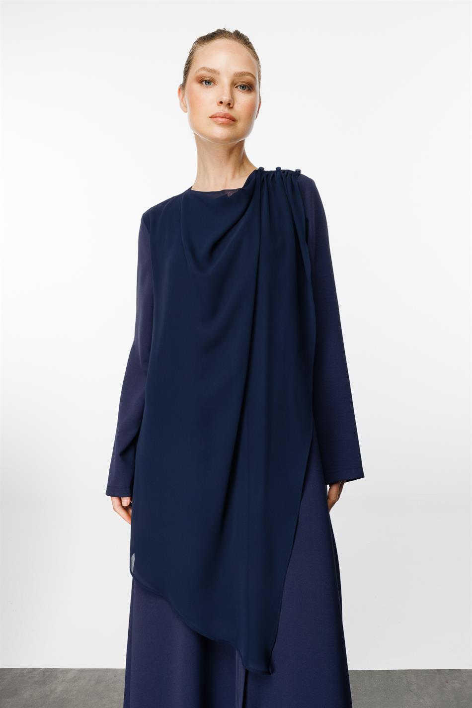 Engel Atmungsaktiv Woven Stoff Chiffon Detaillierte Ferace Schwierig, Ober-Körper Falten Garni Custom Cap-Laci