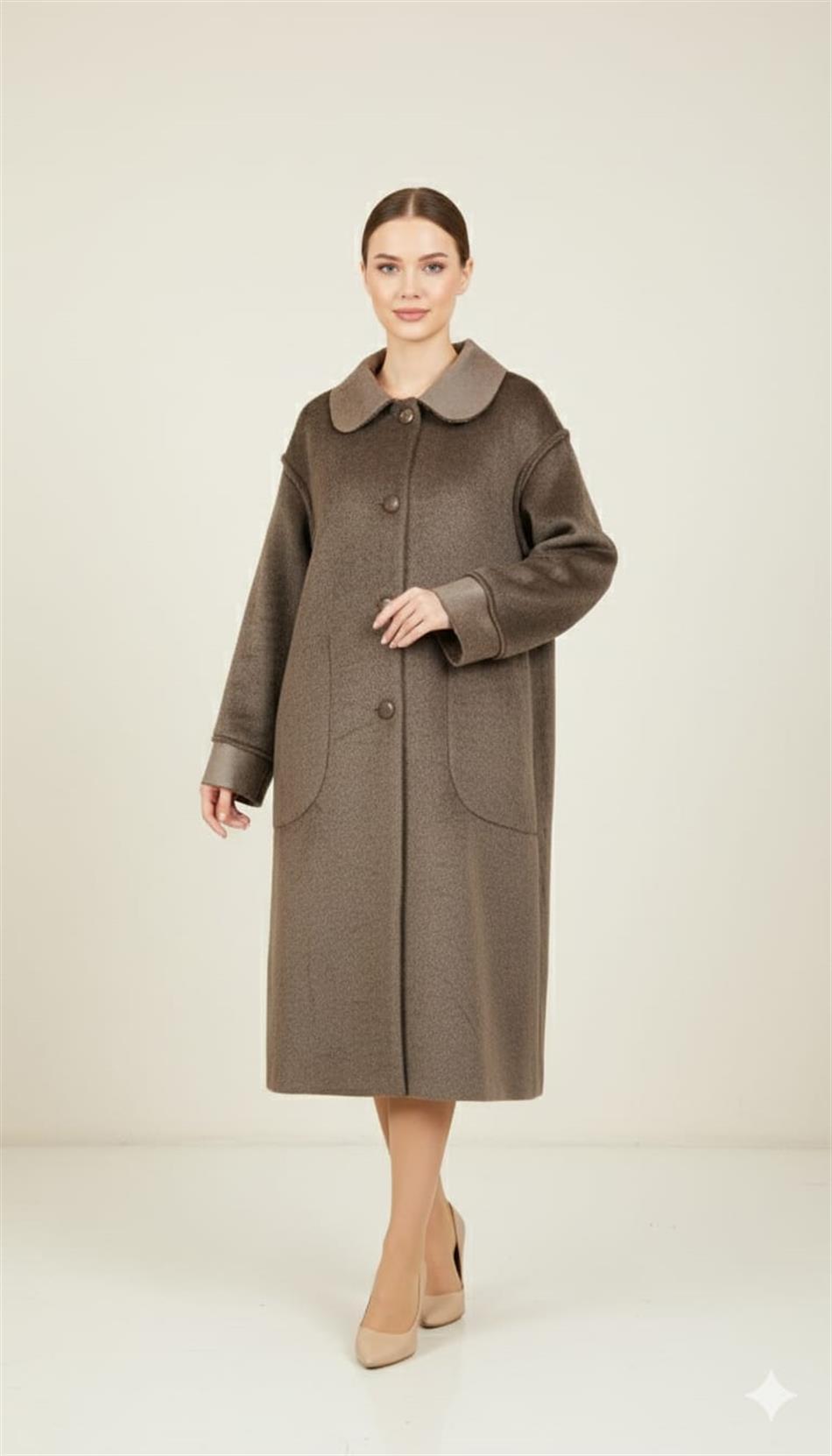 Timeless Lightweight Double-Sided Coat - Smoke Grey (Anthracite)