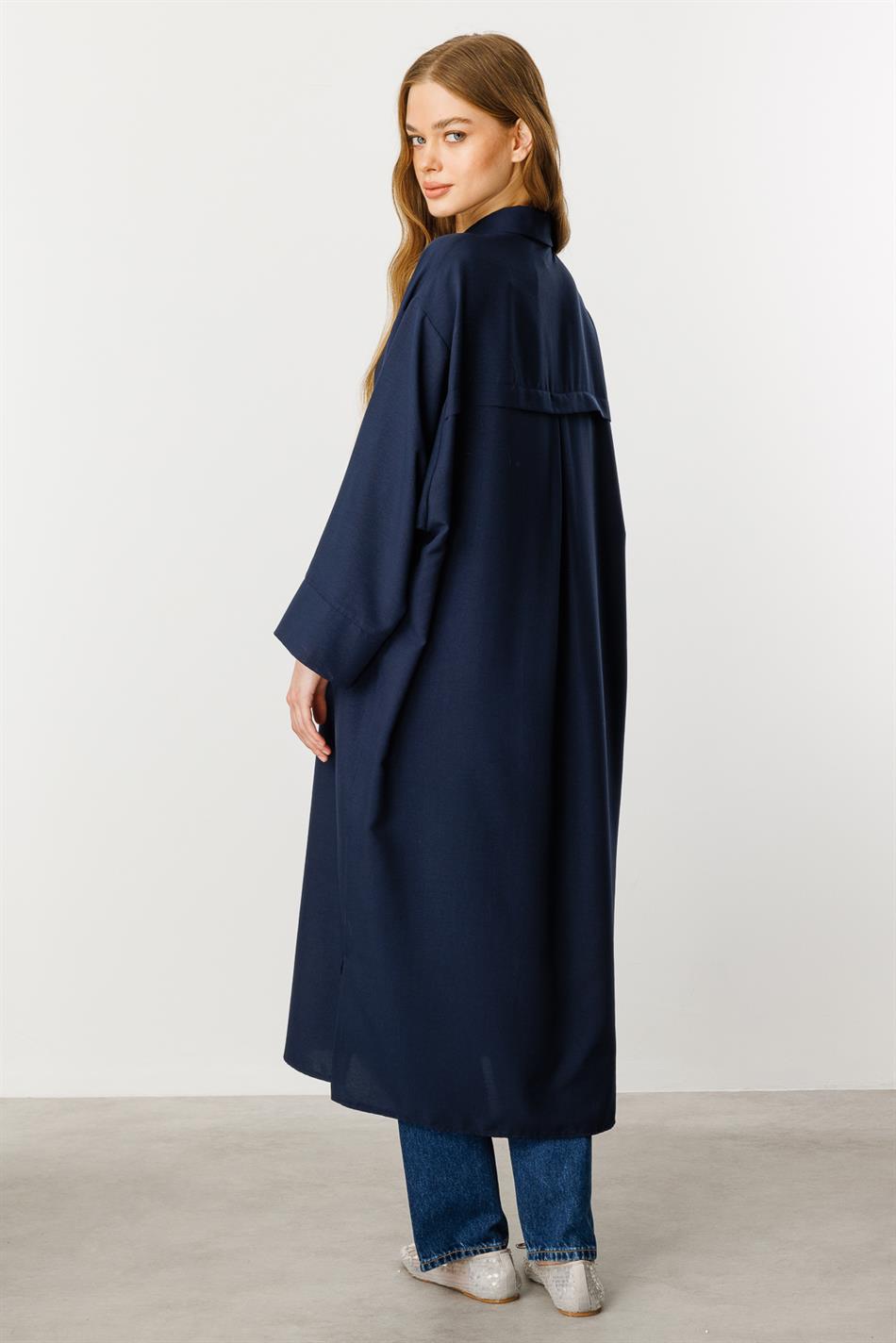 Forall Silk Fabric Comfortable and Lightweight Timeless Sport Coat - Navy