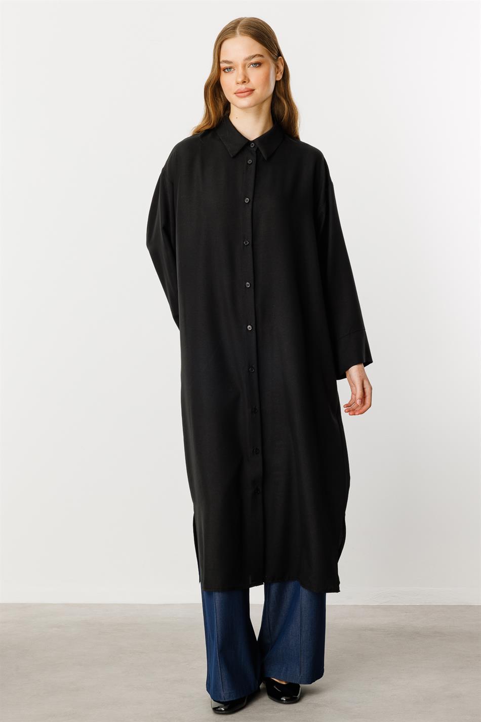 Forall Silk Fabric Comfortable and Lightweight Timeless Sport Jacket - Black