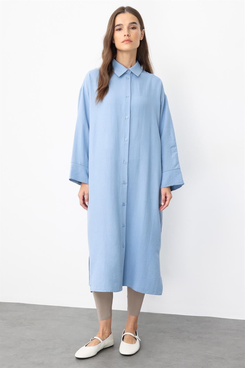 Forall zijden sportjas, comfortabel en lichtgewicht, tijdloos model - blauw