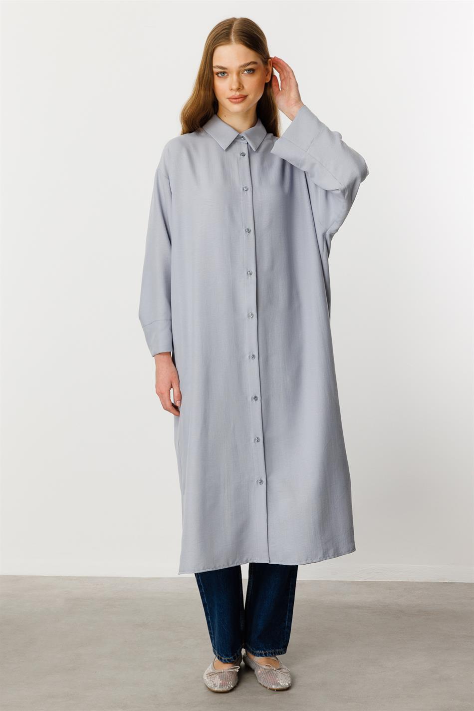 Forall Silk Fabric Comfortable and Lightweight Timeless Sport Jacket - Grey