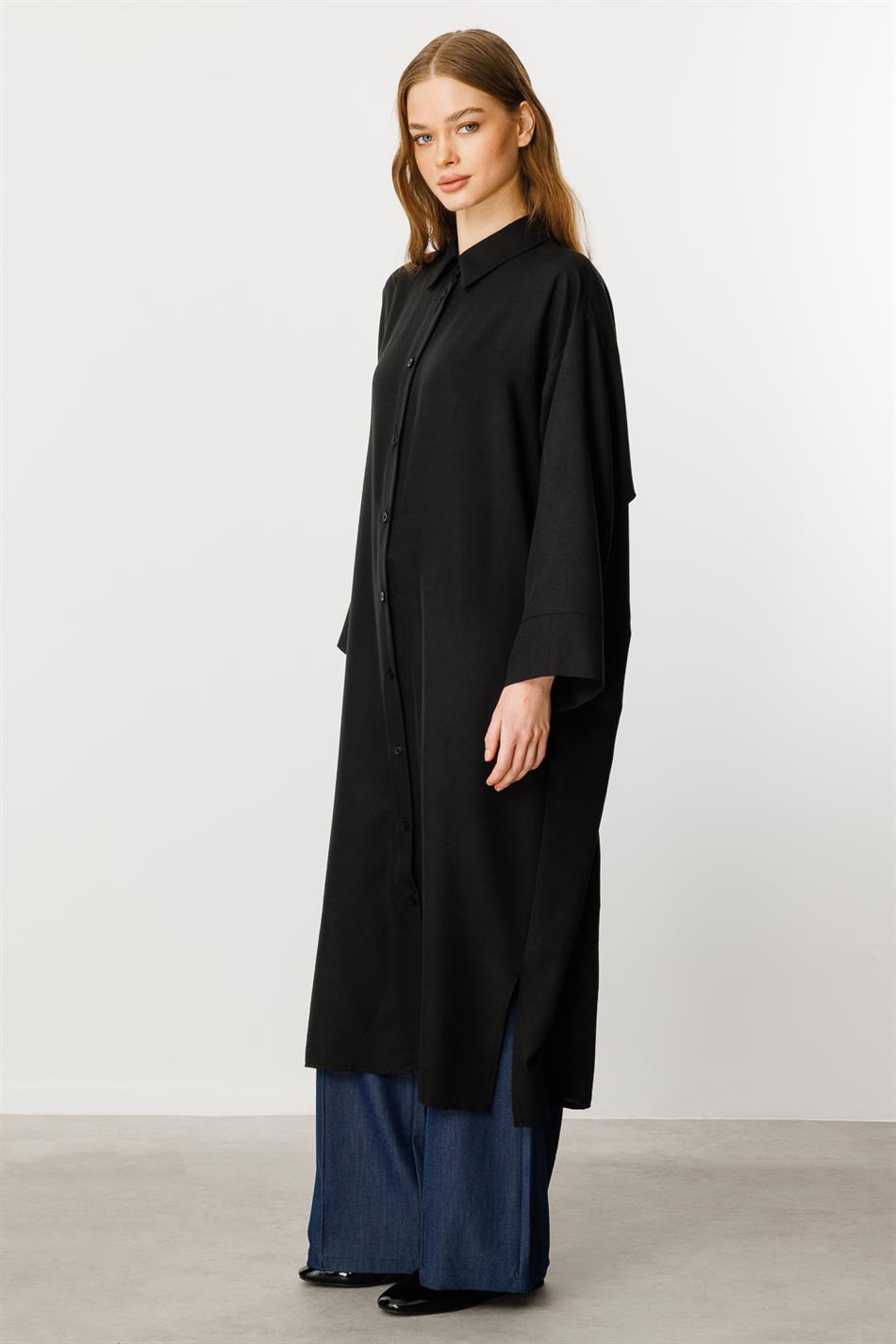 Forall Silk Fabric Comfortable and Lightweight Timeless Sport Jacket - Black