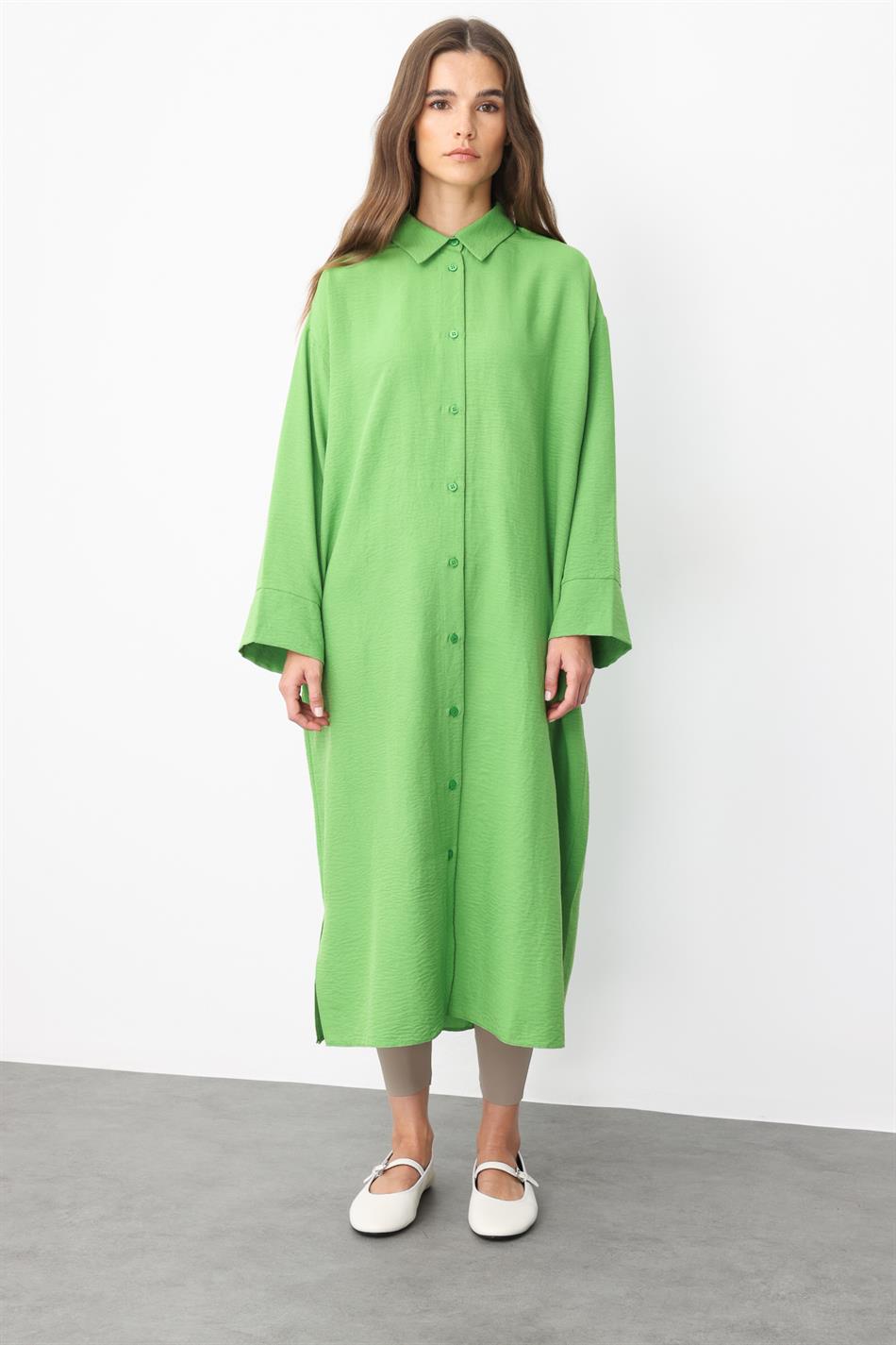 Forall zijden sportjas, comfortabel en lichtgewicht, tijdloos model - groen