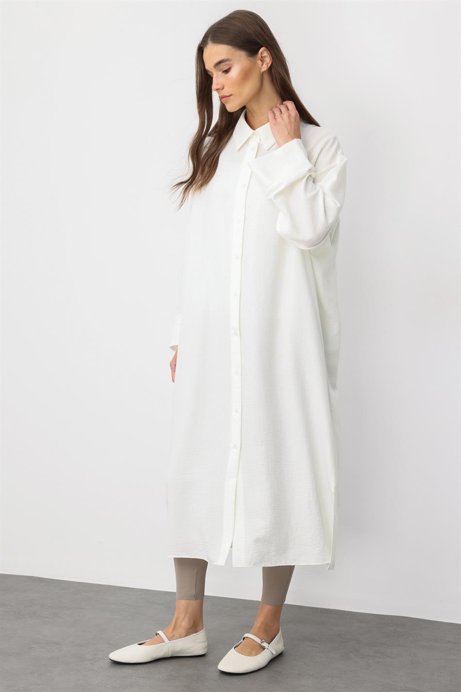 Forall Silk Fabric Comfortable and Lightweight Timeless Sport Jacket - White