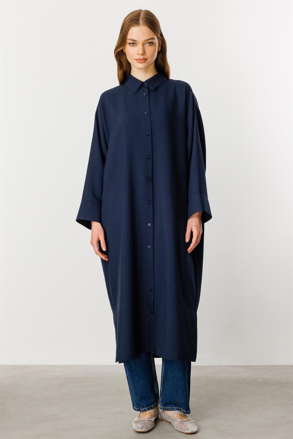 Forall Silk Fabric Comfortable and Lightweight Timeless Sport Coat - Navy