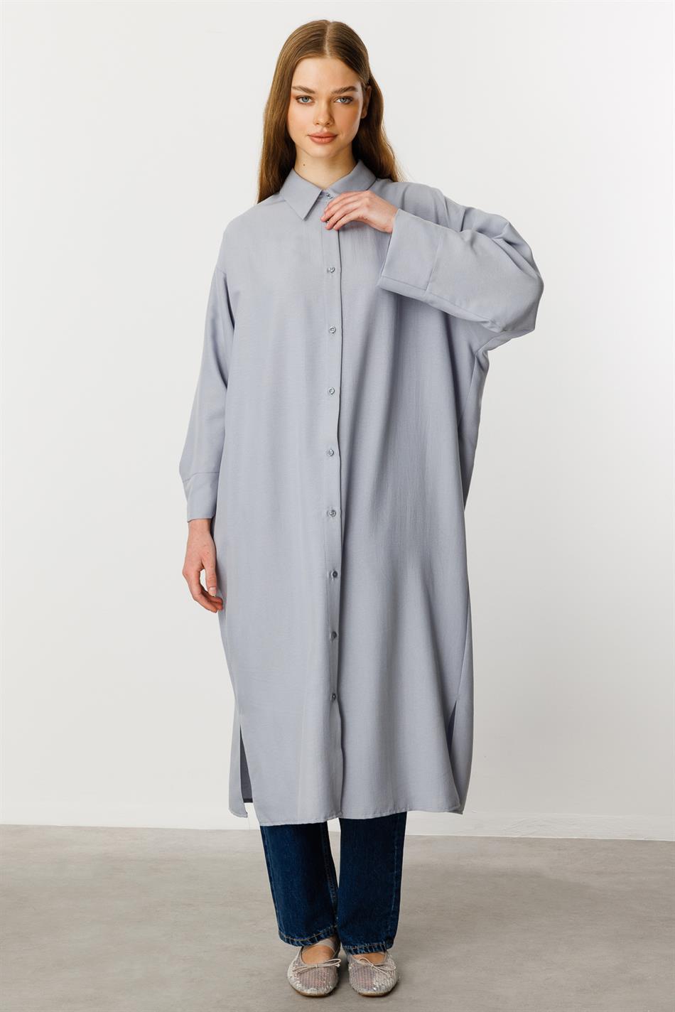 Forall Silk Fabric Comfortable and Lightweight Timeless Sport Jacket - Grey