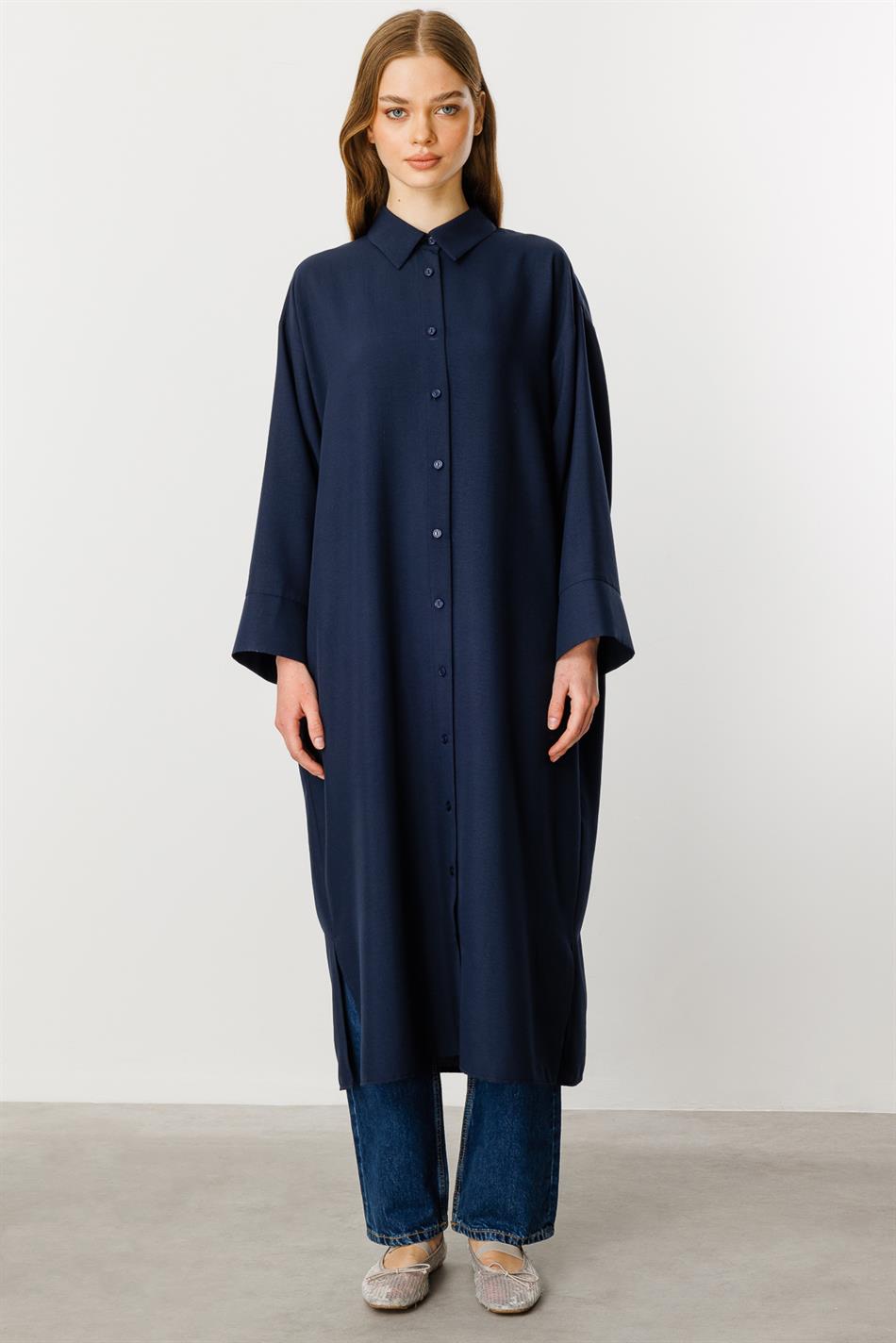 Forall Silk Fabric Comfortable and Lightweight Timeless Sport Coat - Navy