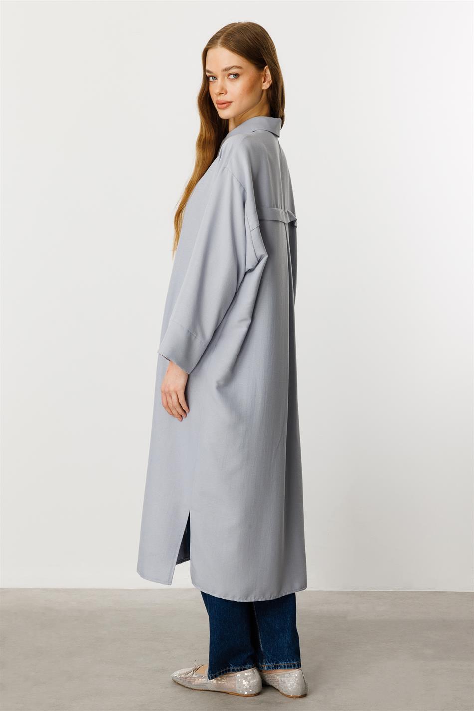 Forall Silk Fabric Comfortable and Lightweight Timeless Sport Jacket - Grey