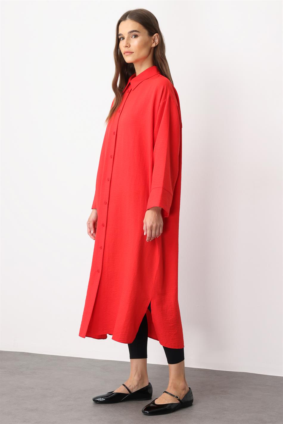 Forall Seidenstoff: Bequeme und leichte, zeitlose Sportjacke – Koralle